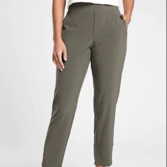 Athleta Pants - Athleta Brooklyn Ankle Pant Mountain Olive